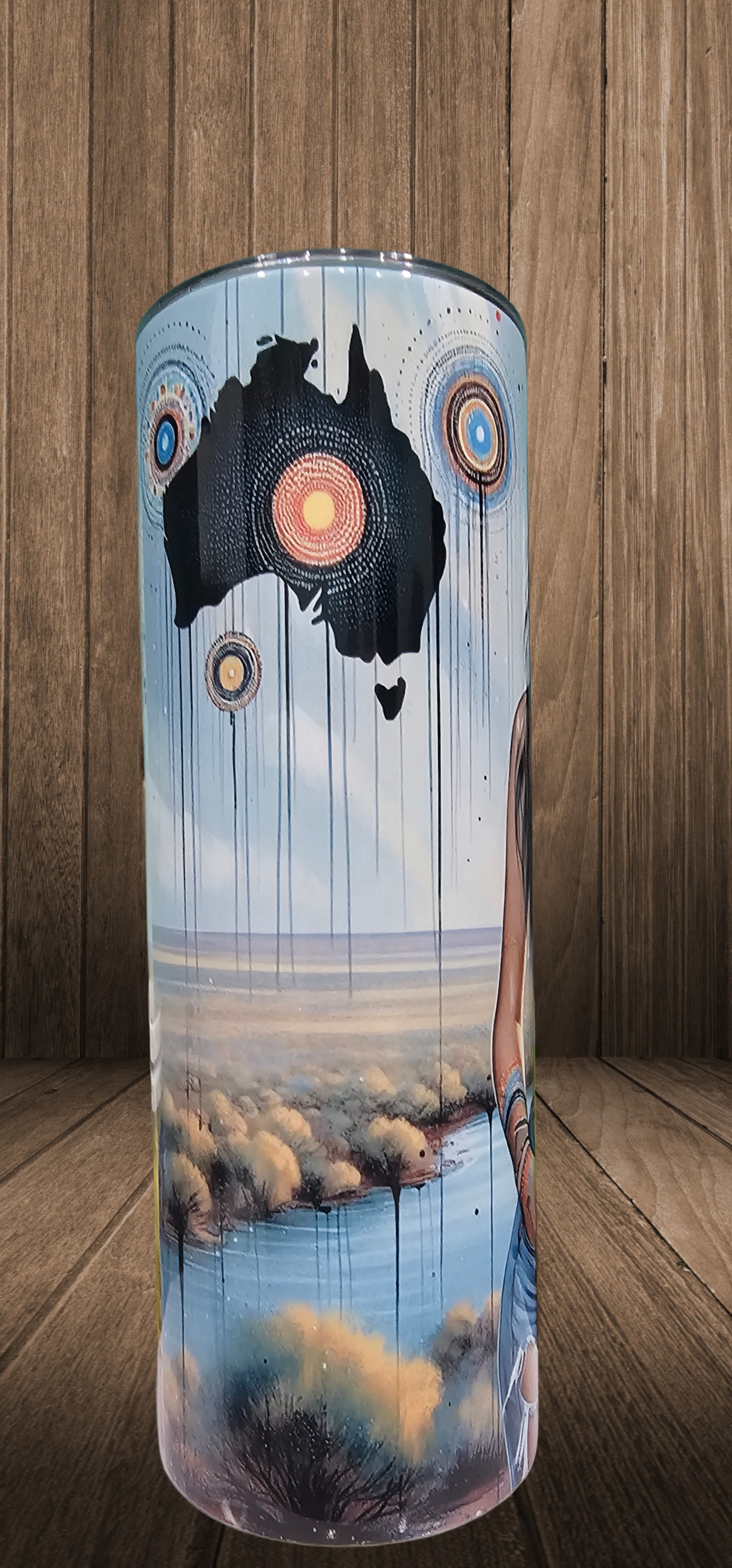 Sublimation Tumbler Girl print